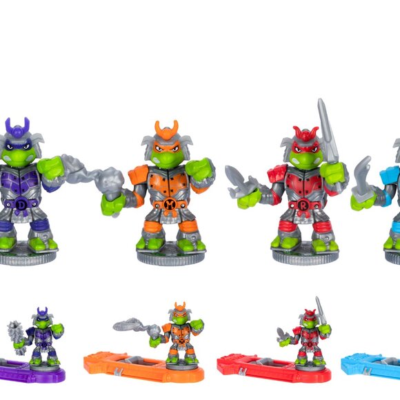 Akedo TMNT - Samurai Leo, Samurai Raph, Samurai Mikey and Samurai Donnie - Picture 2 of 10